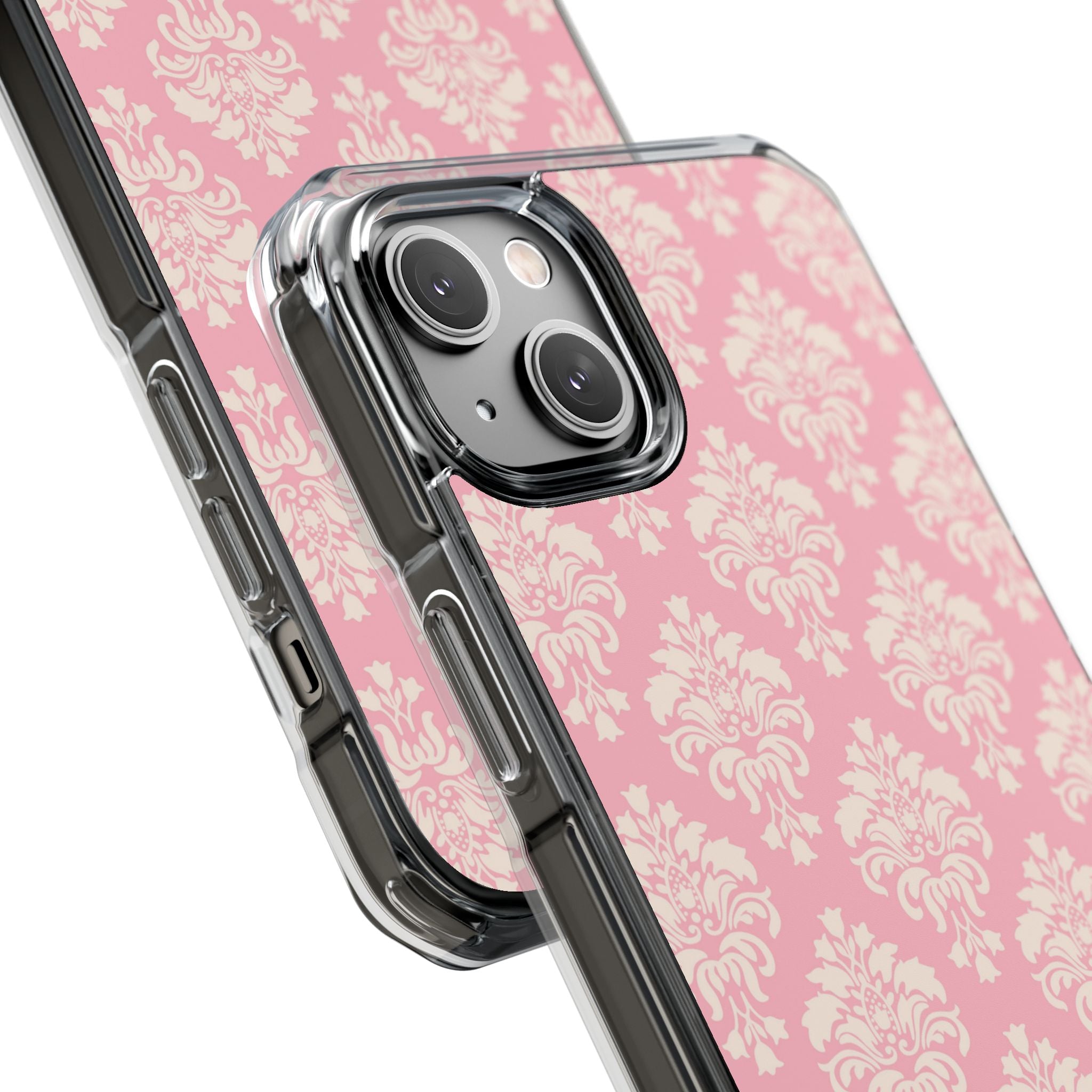 Pastel Damask Elegance iPhone Case - Impact