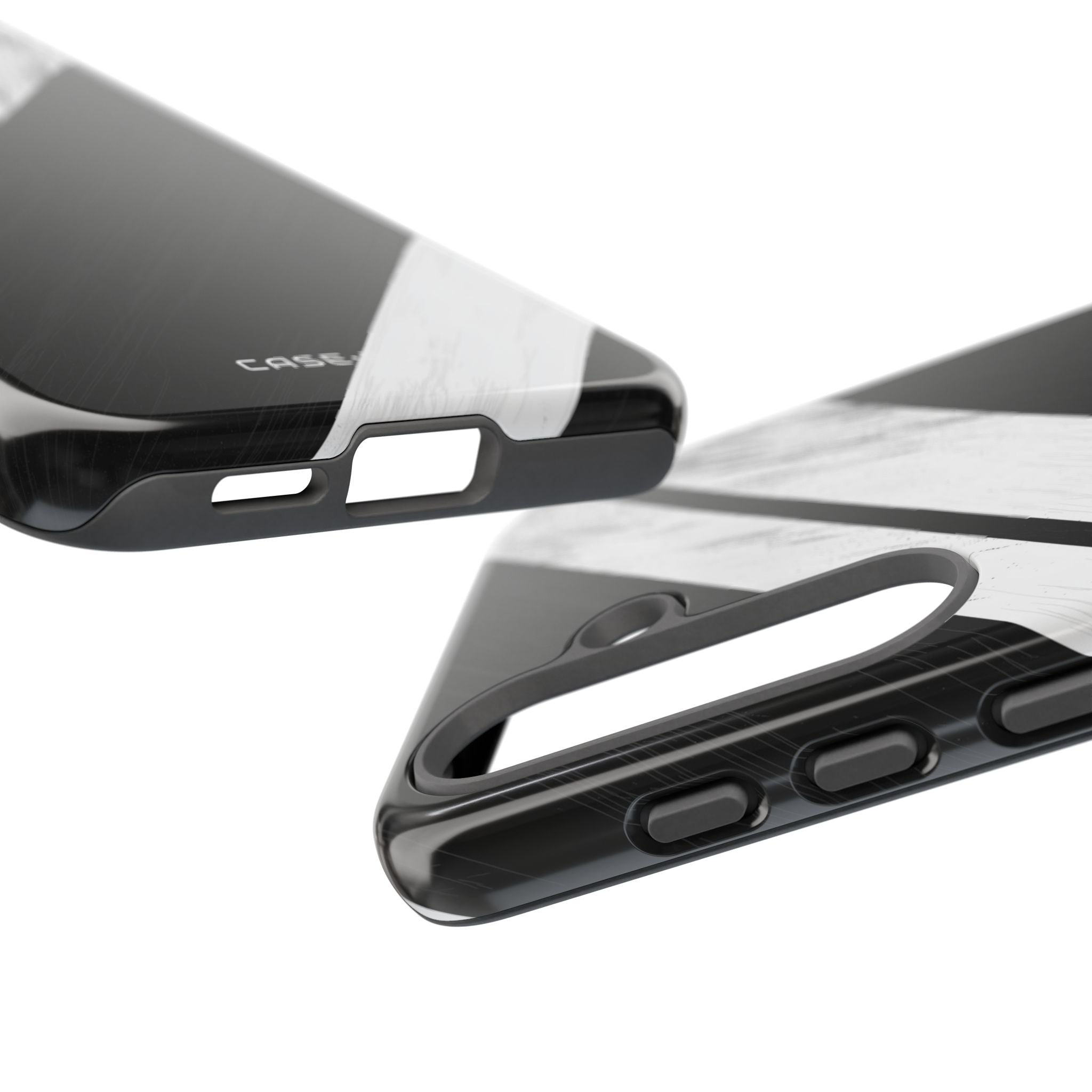 Distressed Stripe Motion Samsung S25 Case - Tough