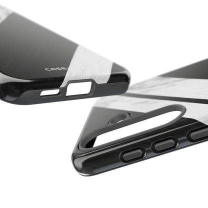 Distressed Stripe Motion Samsung S25 Case - Tough