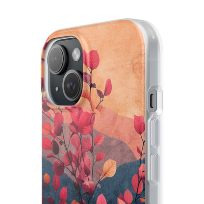 Vibrant Floral Harmony iPhone 15 - Flexi Phone Case