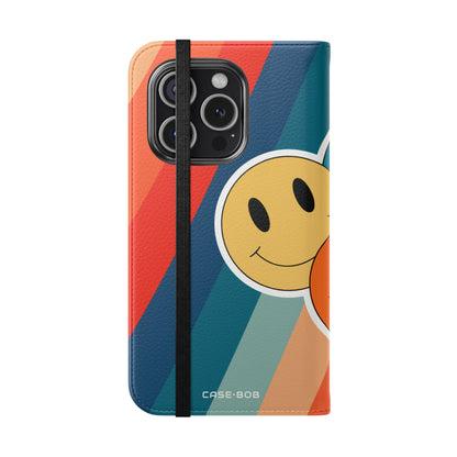 Smiley Trio Radiance - iPhone 15 Pro Case - Wallet