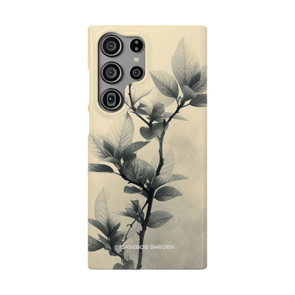 Beige Branch Art - Slim Samsung S23 Phone Case