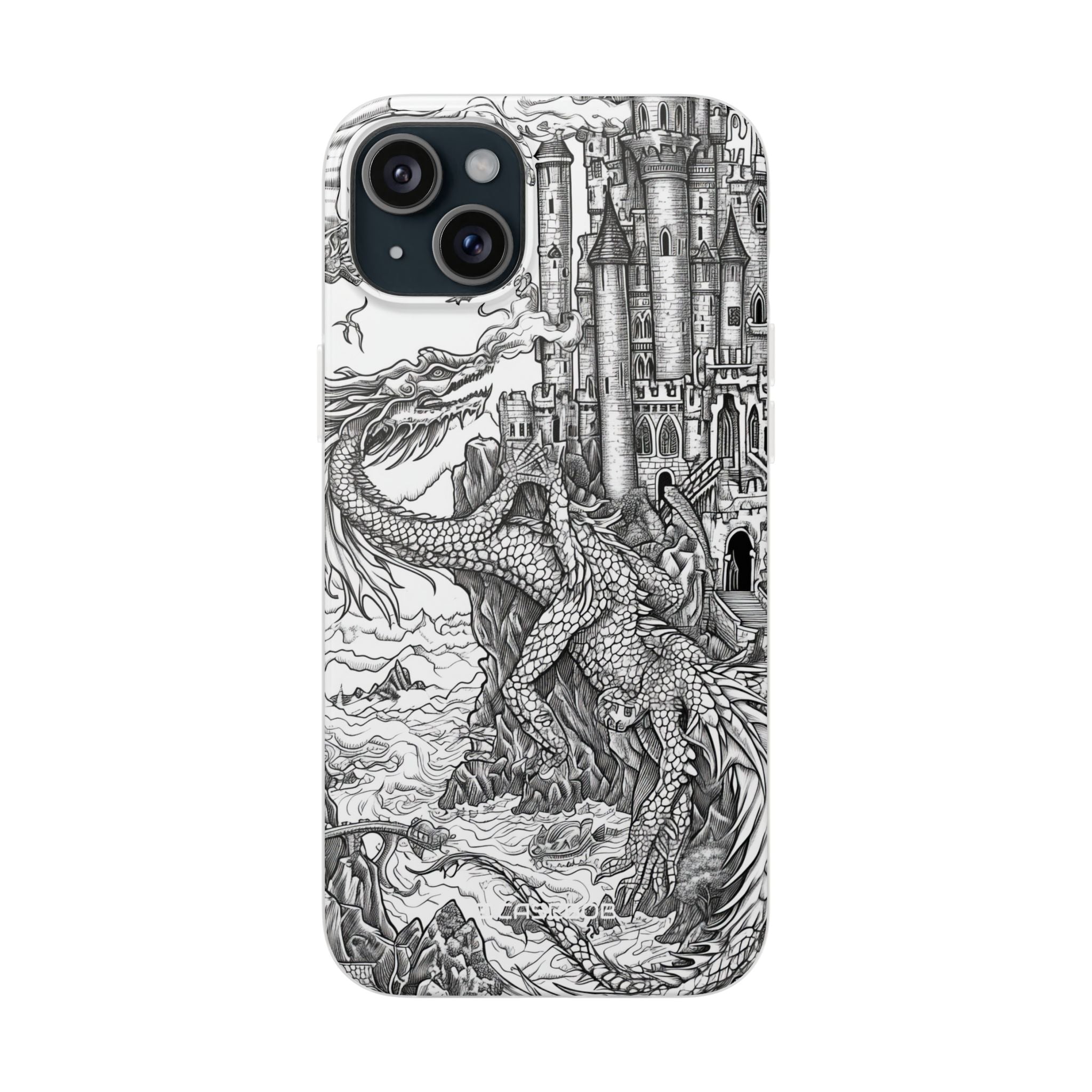 Dragon's Ascent | Flexible Phone Case for iPhone