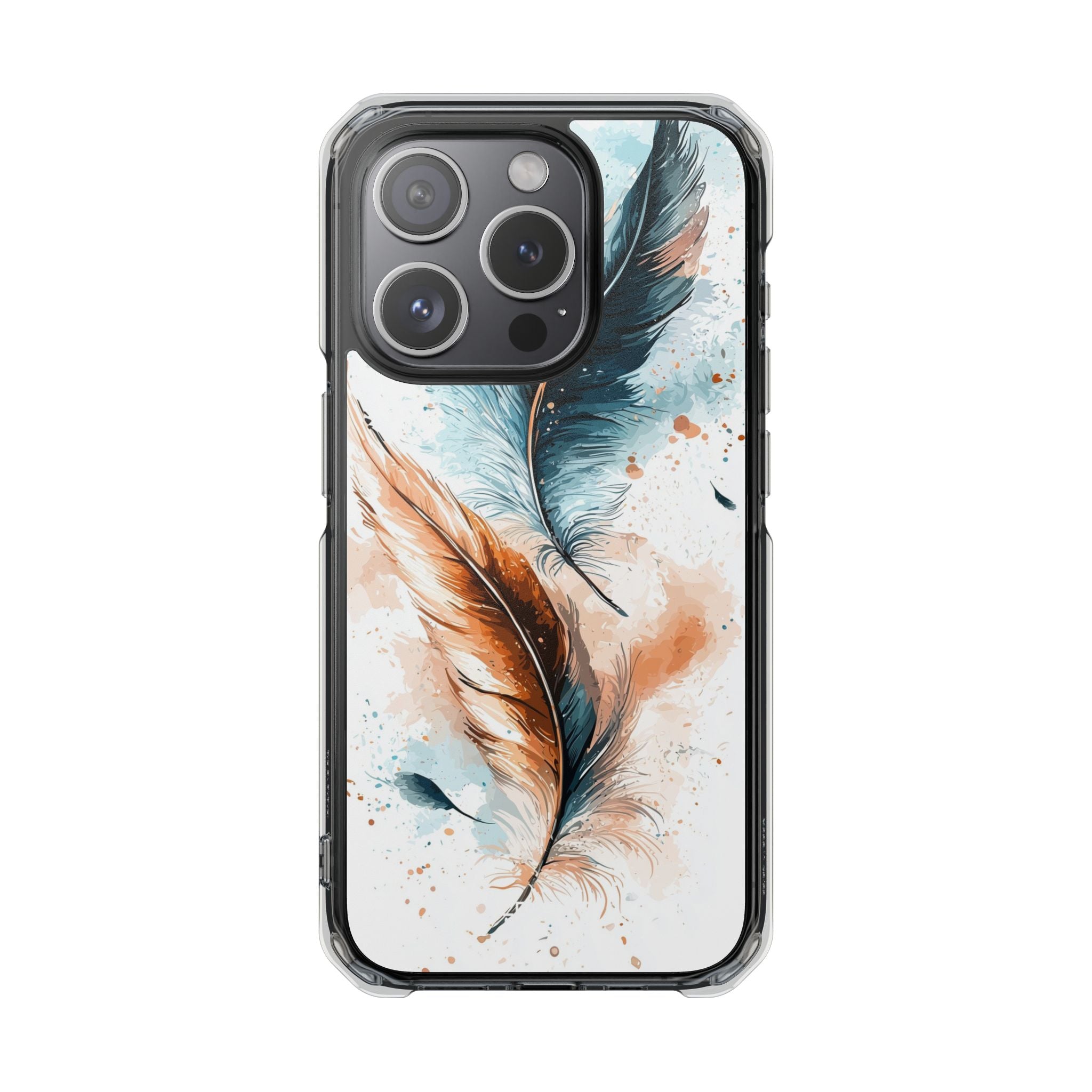 Feathers Dance Lightly iPhone Case - Impact