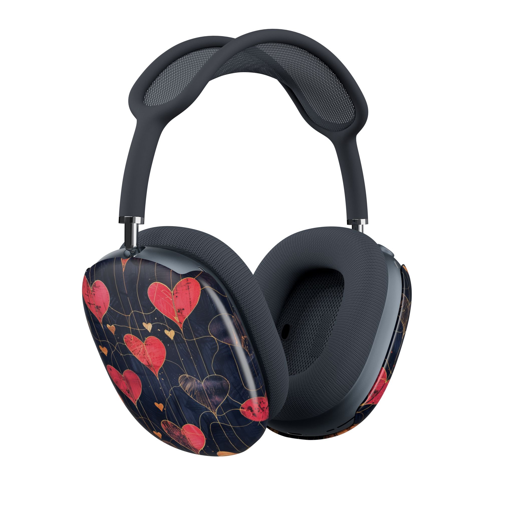 Rauhallinen sydänruudukko - AirPod Max -case