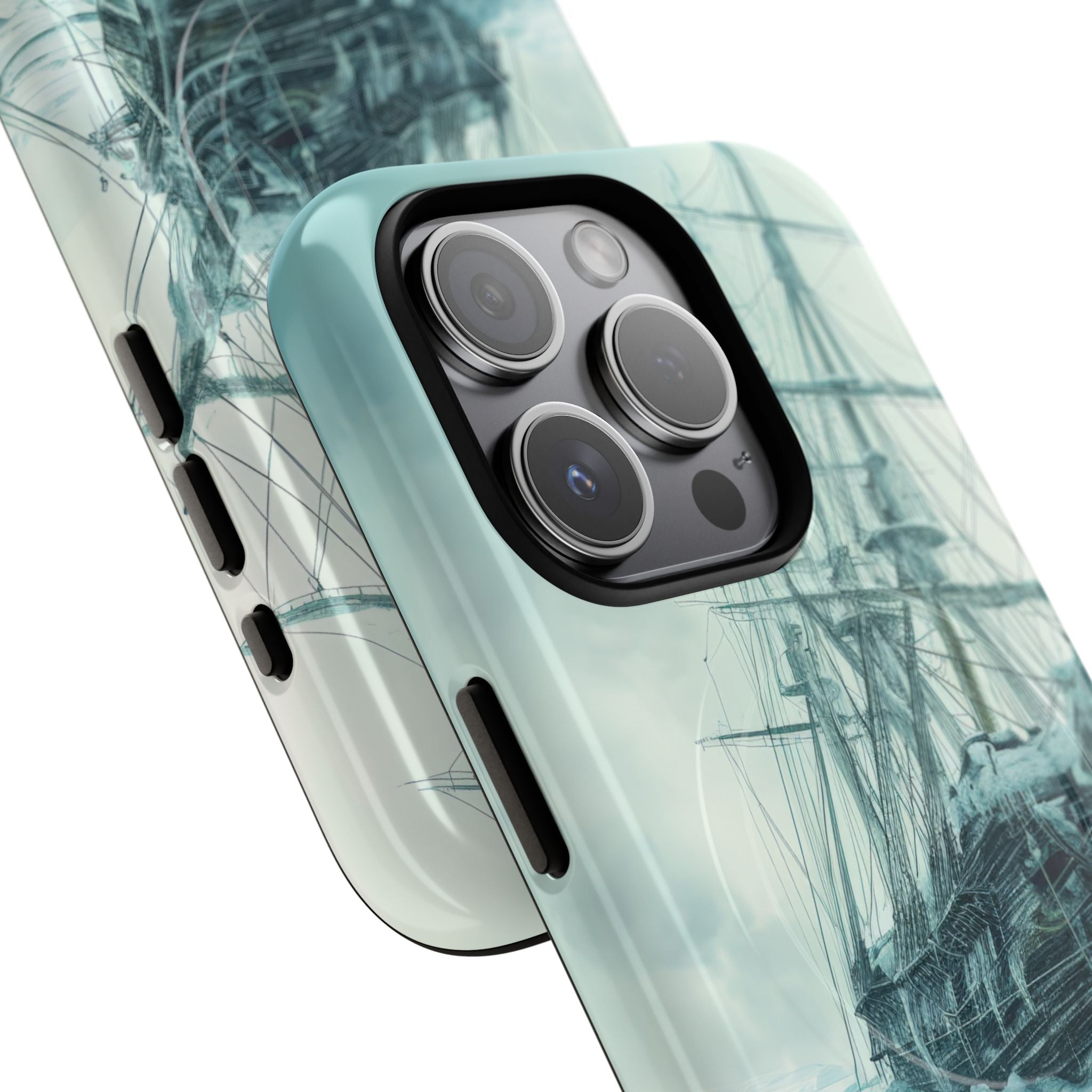 Icebound Ship iPhone 15 Pro Case - Tough+