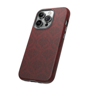 Dark Red Wallpaper - Protective Phone Case