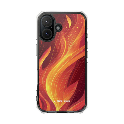Flaming Flow iPhone 15 Case - Impact