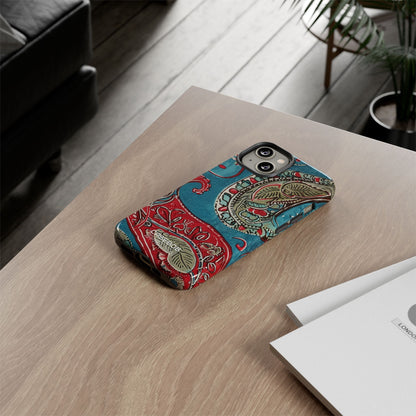 Fusione Floreale Paisley iPhone 14 - Tough