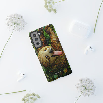 Sloth Hangs Playfully - Samsung Case