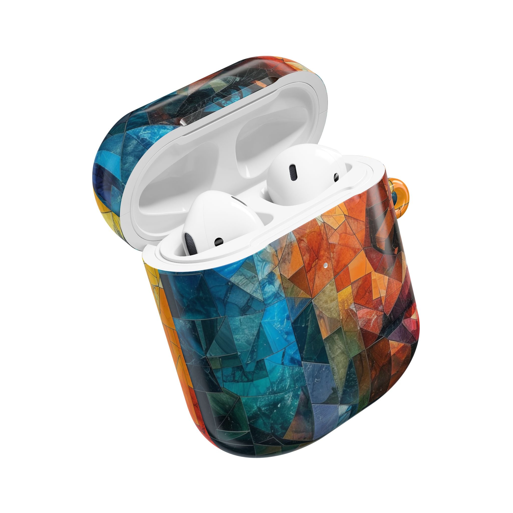Mosaic Gaze Blue - AirPods Case