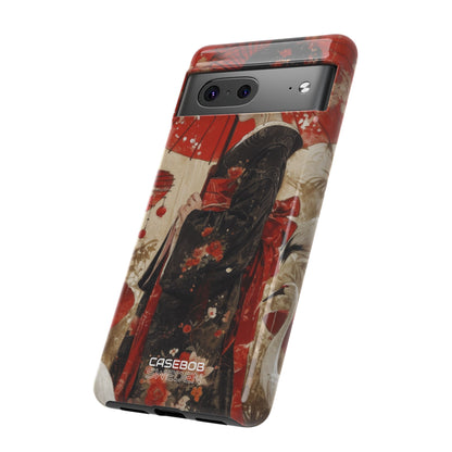 Scarlet Crane Dreams Google Pixel 7 - Tough