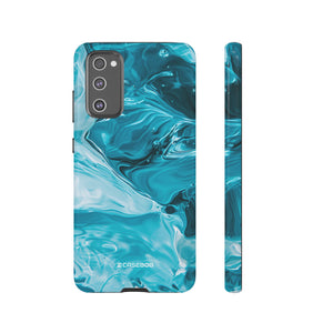 Turquoise Pantone  | Phone Case for Samsung (Protective Case)