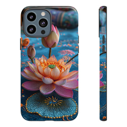 Water Rose Mandala Bliss - Protective Phone Case