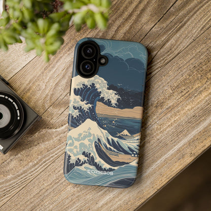 Ocean's Majesty: Ukiyo-e Waves - for iPhone 16