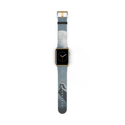 Moon Balloon Blue - Watch Band