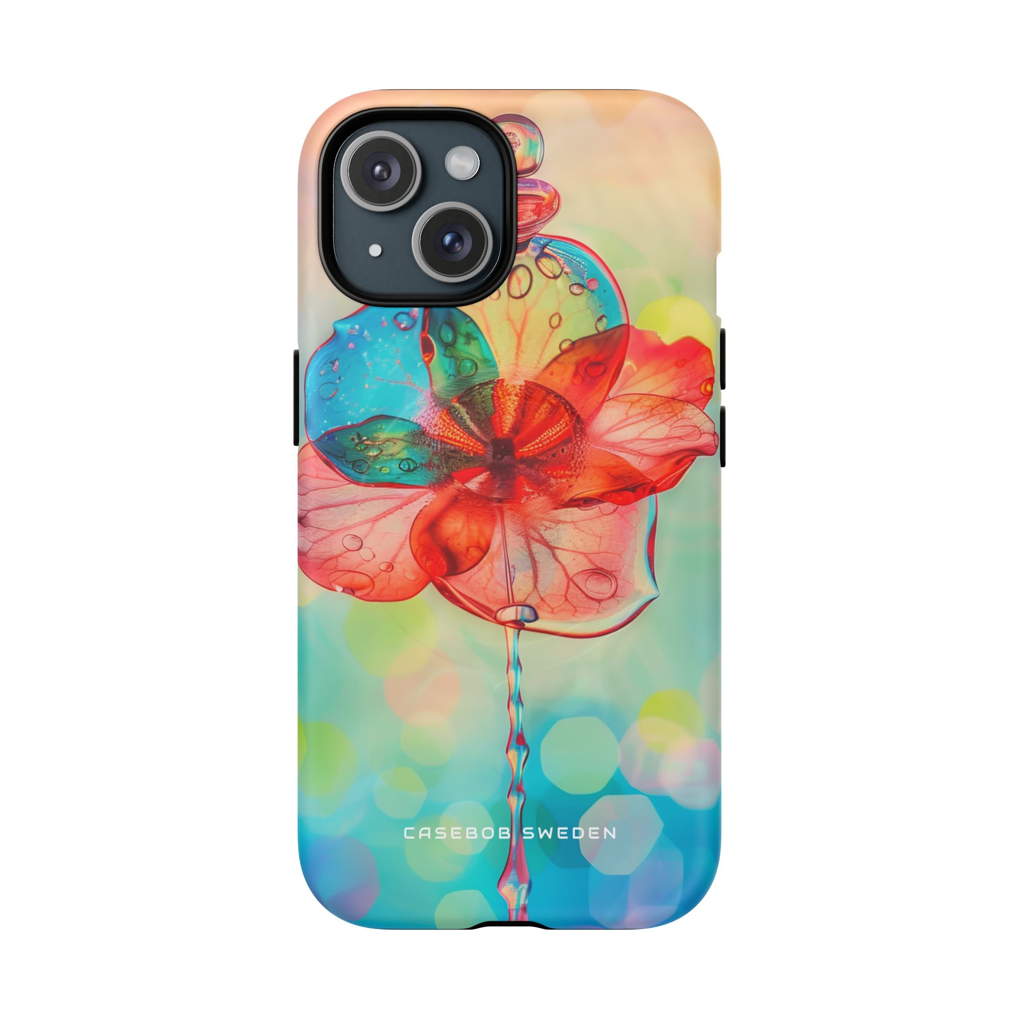 Ethereal Glass Flower iPhone 15 | Tough+ Phone Case