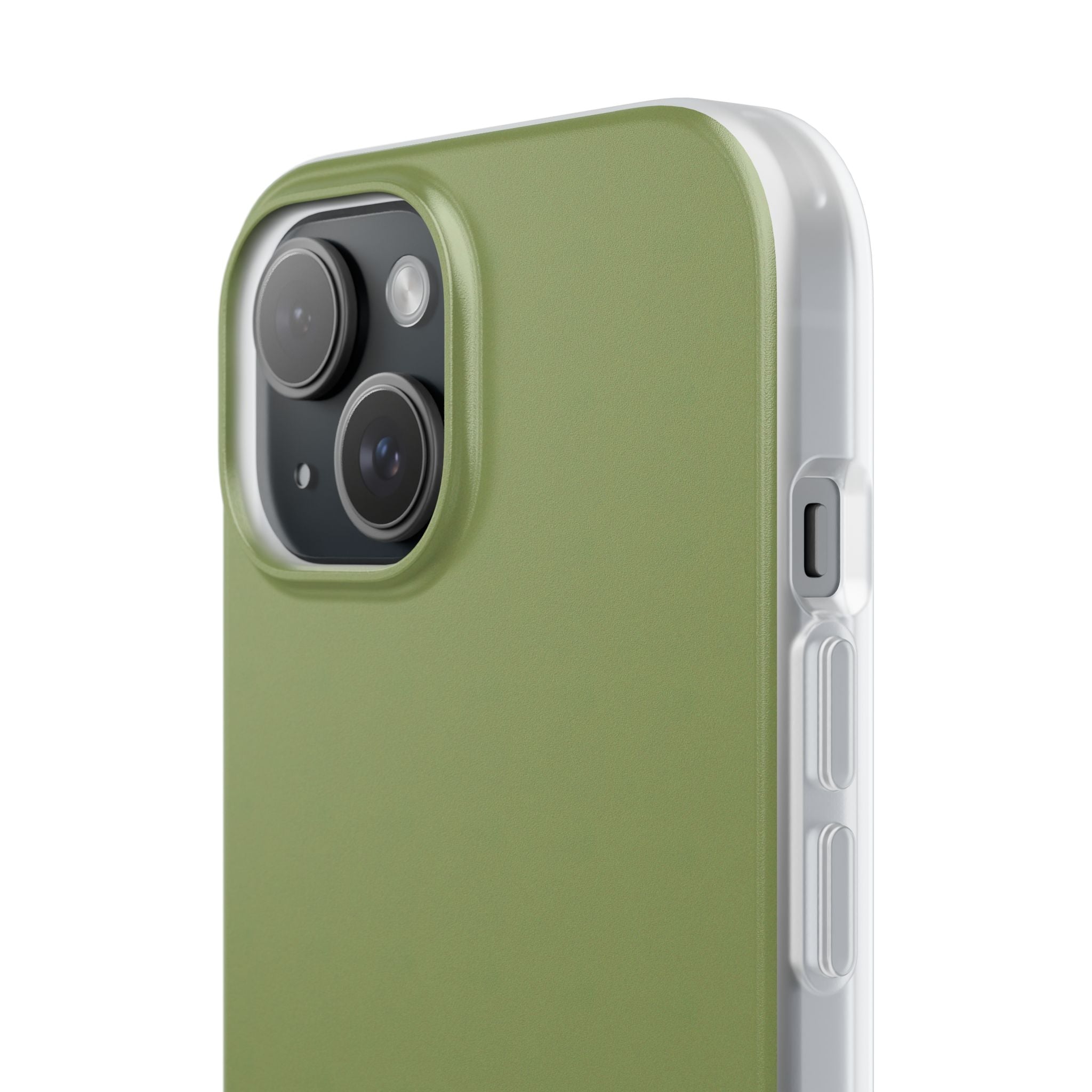 Moss Green iPhone 15 - Flexi