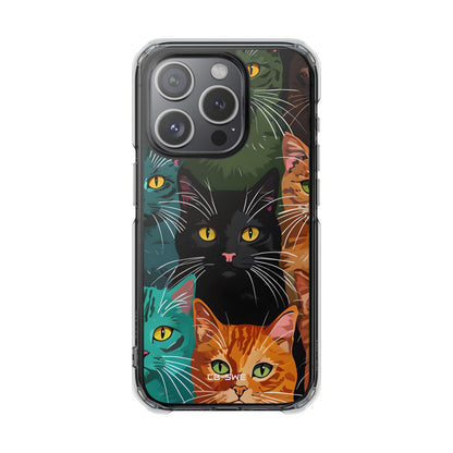 Colorful Cat Charisma iPhone Case - Impact