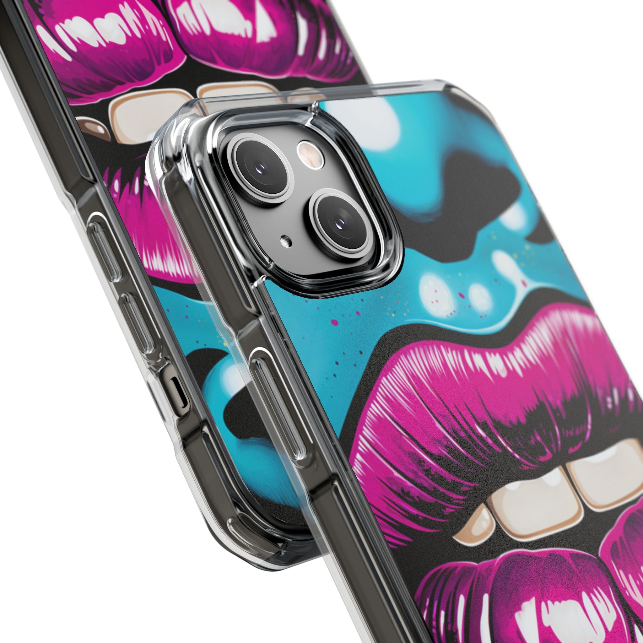 Vivid Lips Contrast iPhone Case - Impact