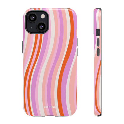 Vibrant Wave Symphony - iPhone Case