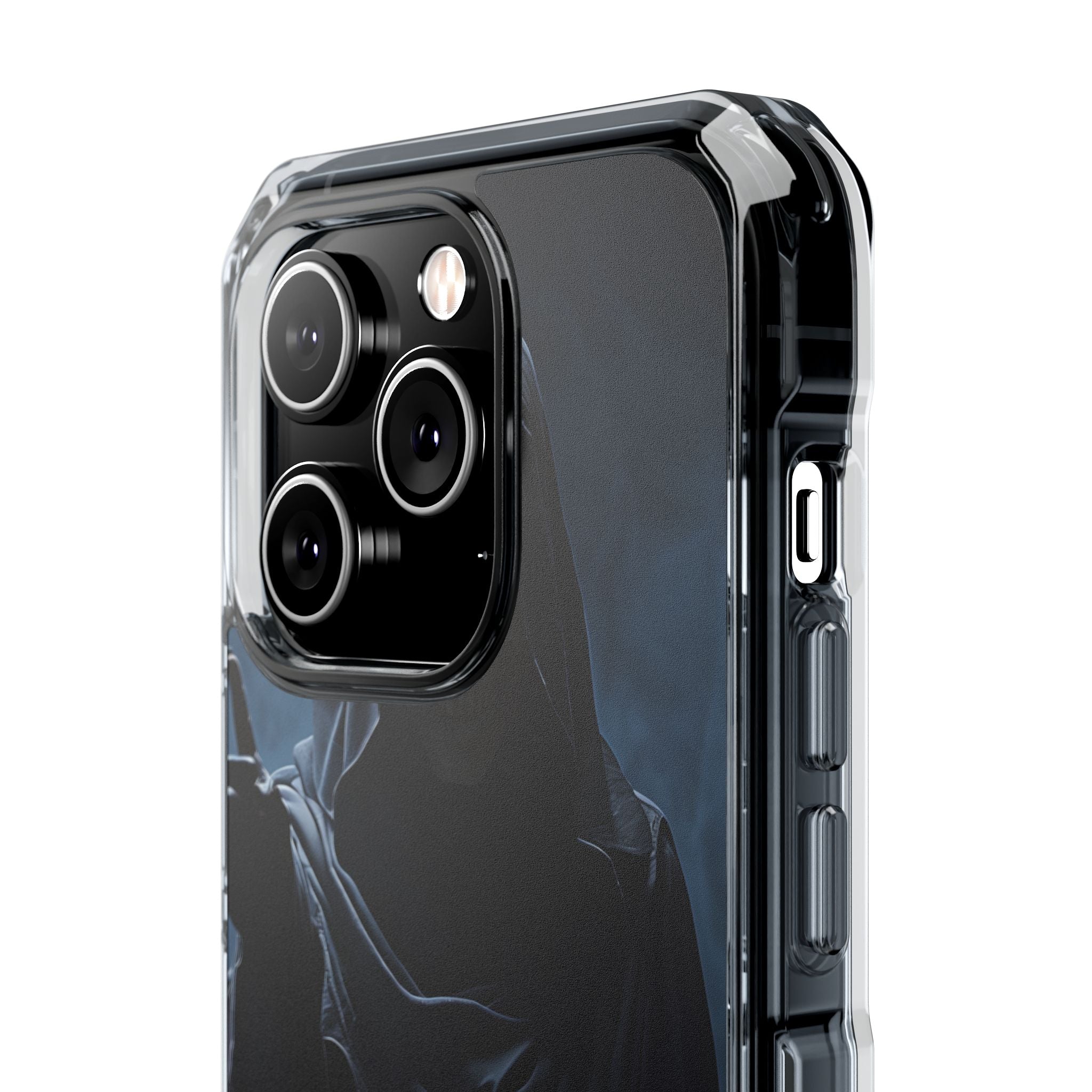 Spectral Guardian Warning iPhone Case - Impact