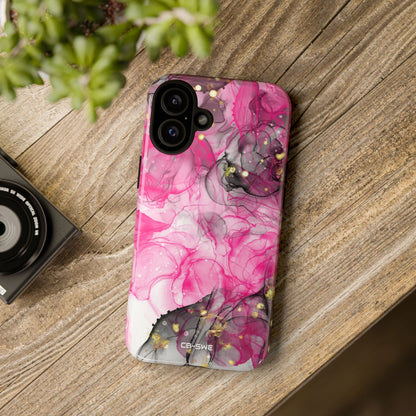 Vibrant Pink Swirls - iPhone Case
