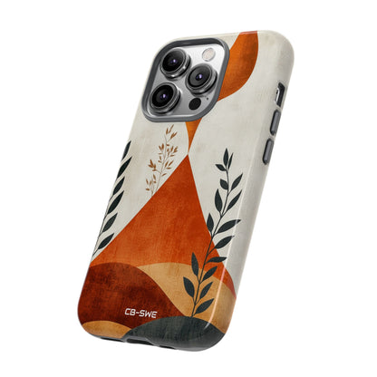 Flames Touch Mountains - iPhone Case