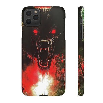 Bloodmoon Wolf's Lament iPhone 11 - Slim Phone Case