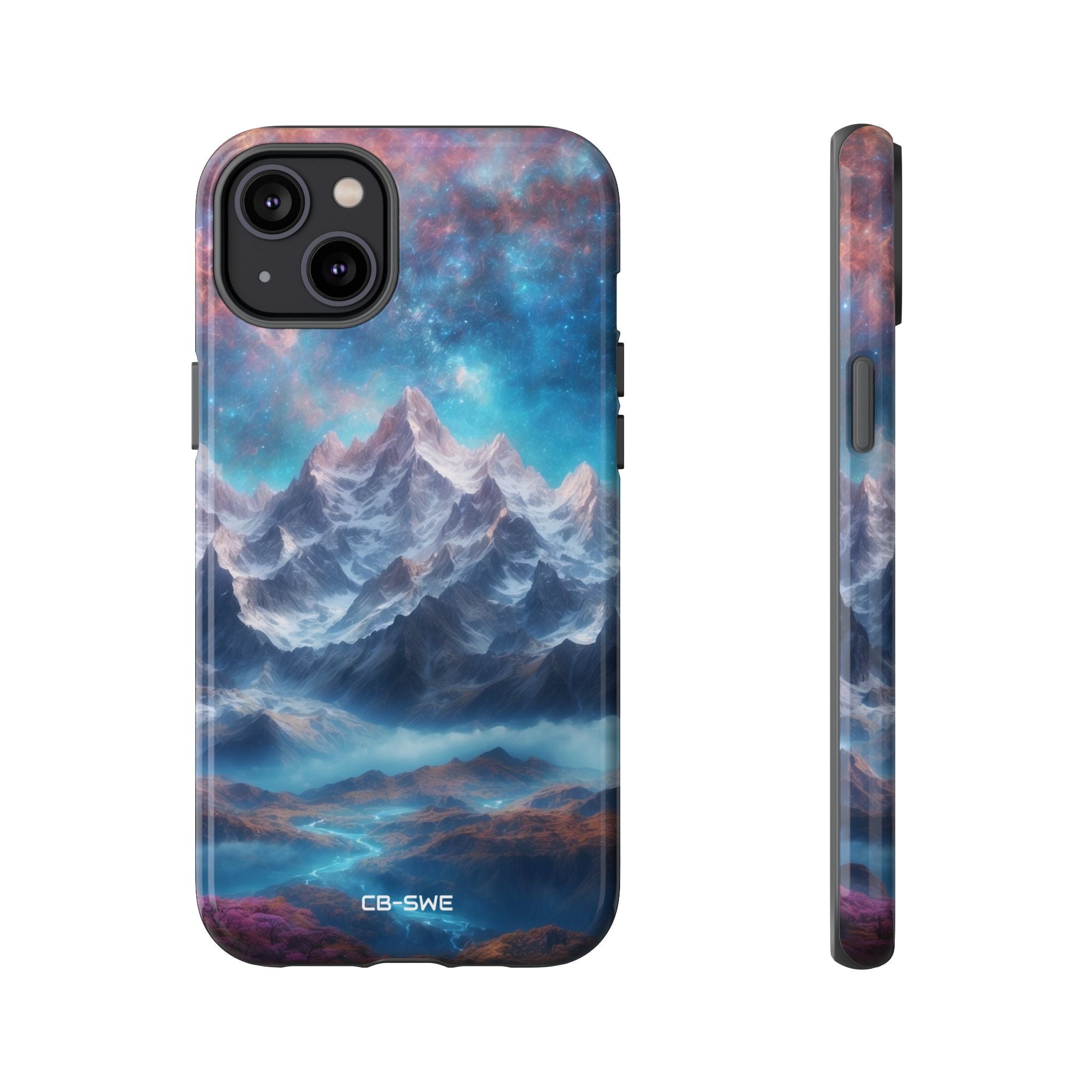 Celestial Mountains Rise - iPhone Case