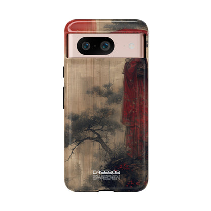 Vista Ombrello Cremisi Google Pixel 8 - Tough