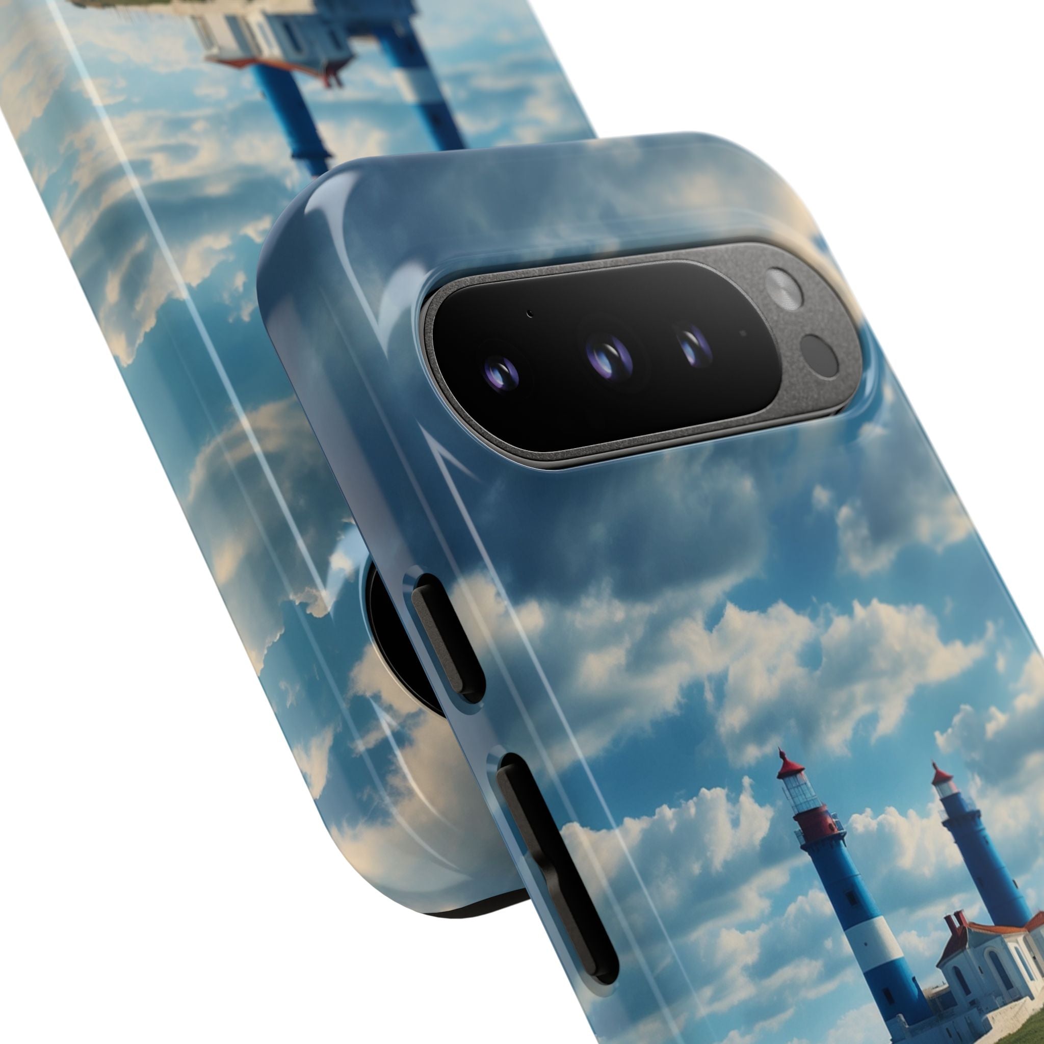 Lighthouse Guards Waves - Google Pixel Case