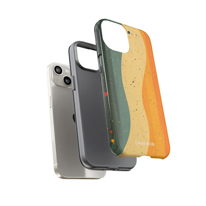 Wavy Forest Veil iPhone 14 Case - Tough