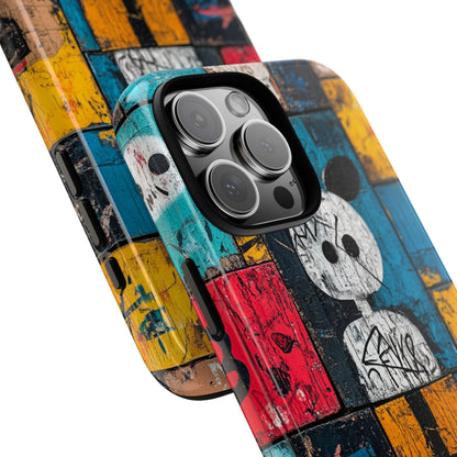Mickey Mosaic iPhone 16 Pro Max Case - Tough