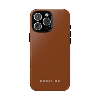 Saddle Brown iPhone 16 - Tough Phone Case