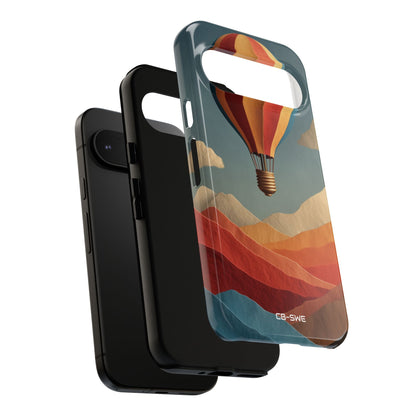 Hot Air Balloon Soars - Google Pixel Case