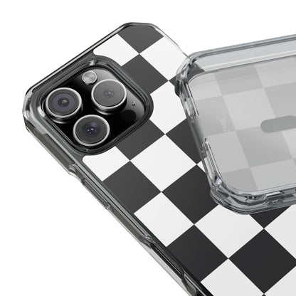 Symmetry In Squares iPhone Case - Impact