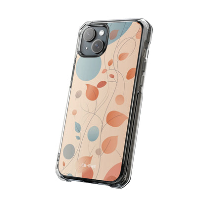 Gentle Leaves Drift iPhone Case - Impact