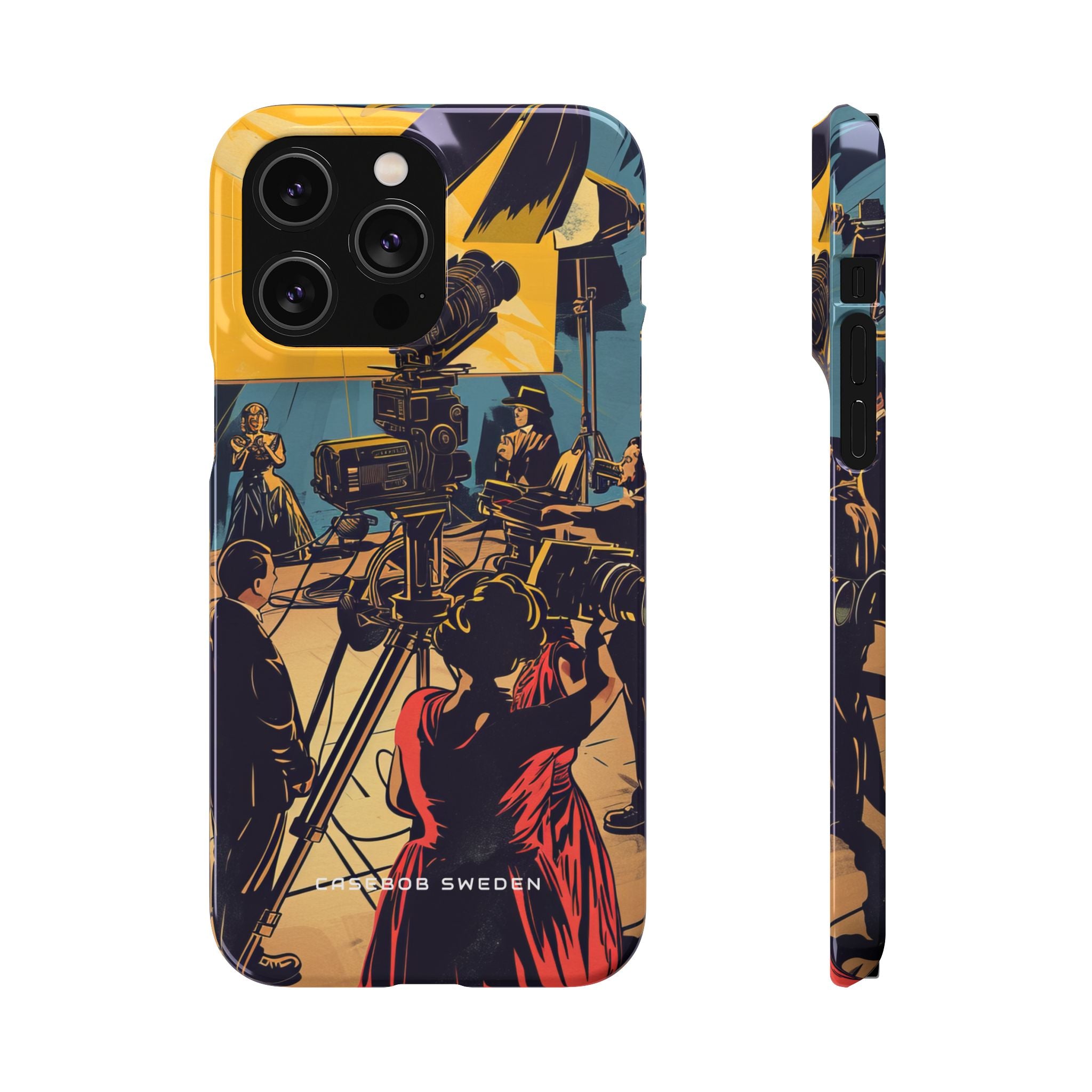 Golden Era Cinematic Spotlight iPhone 14 - Slim Phone Case