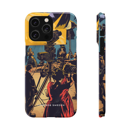 Golden Era Cinematic Spotlight iPhone 14 - Slim Phone Case