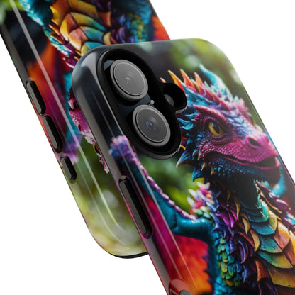 Friendly Dragon Smiles - iPhone Case