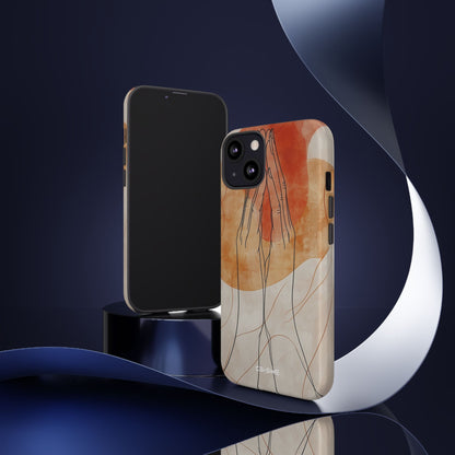 Hands Embrace Light - iPhone Case