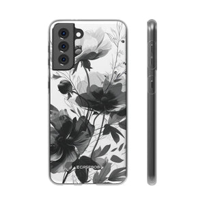 Botanische Eleganz | Flexible Handyhülle für Samsung Galaxy