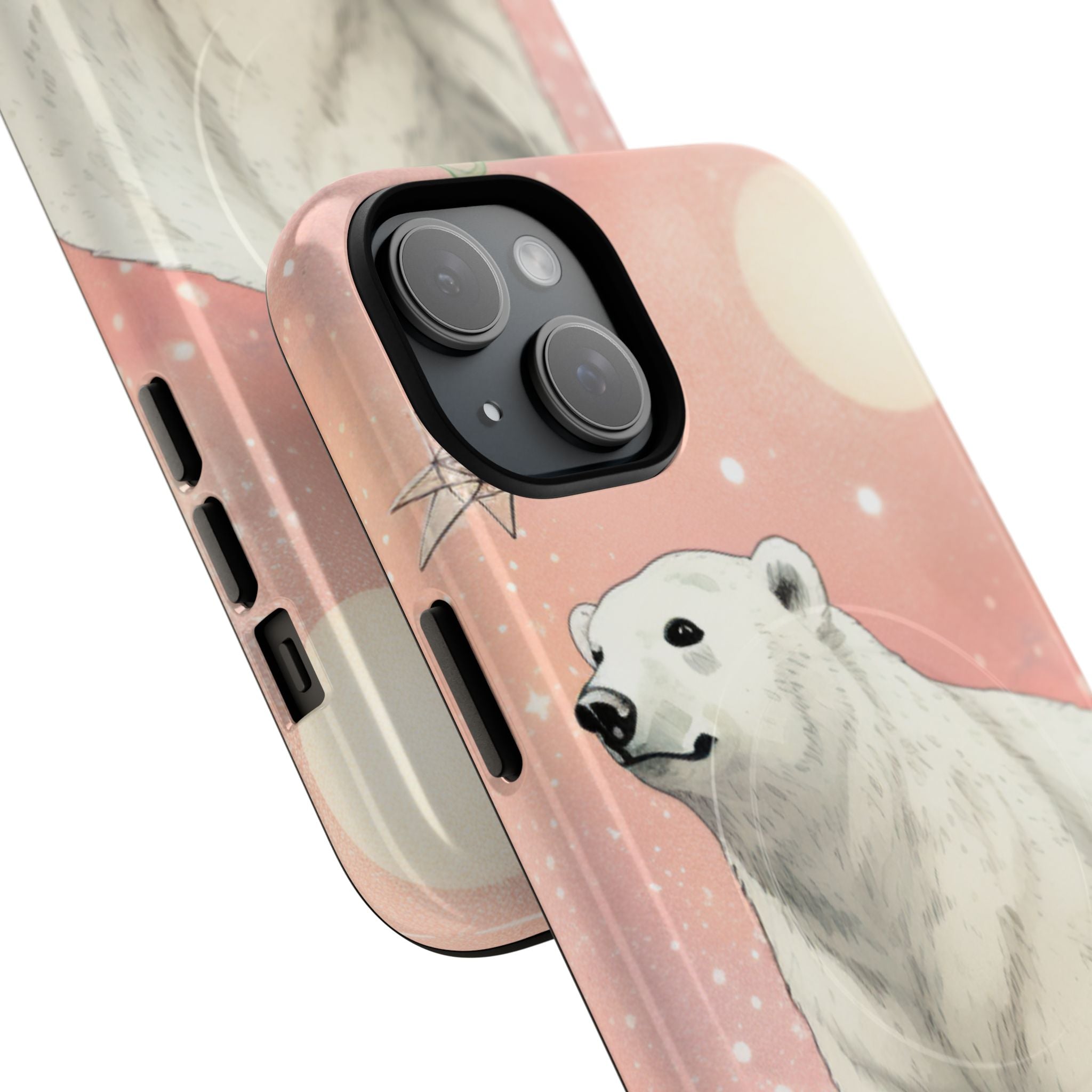Polar Bear Dream iPhone 15 Plus Case - Tough+
