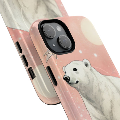 Polar Bear Dream iPhone 15 Plus Case - Tough+