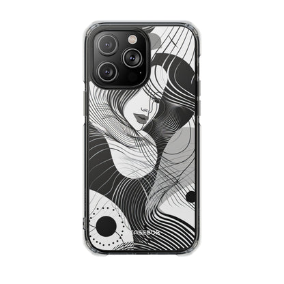 Fluid Noir Rhythm - Phone Case for iPhone