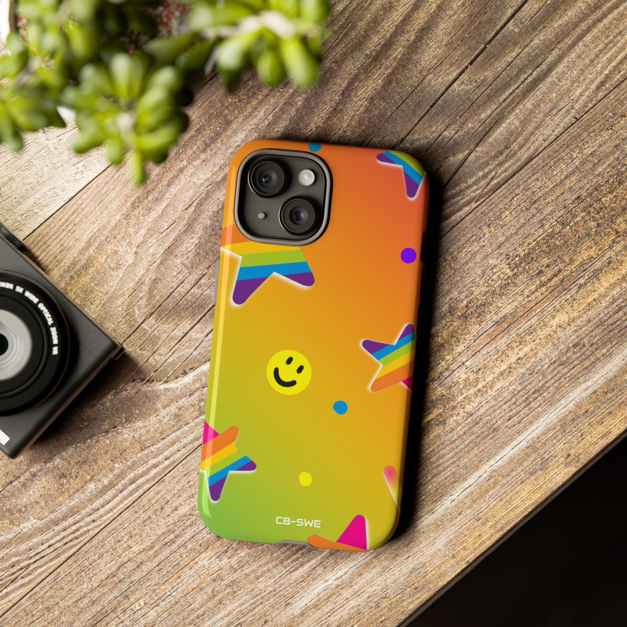 Vibrant Pop Whimsy - iPhone Case