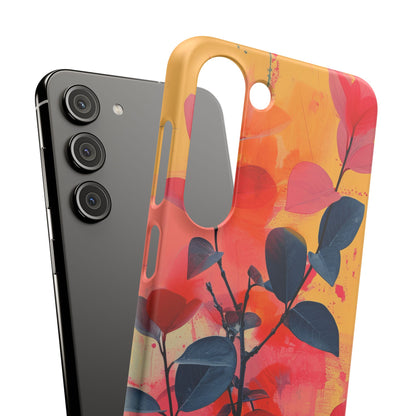 Vivid Floral Harmony Samsung S23 - Slim Phone Case