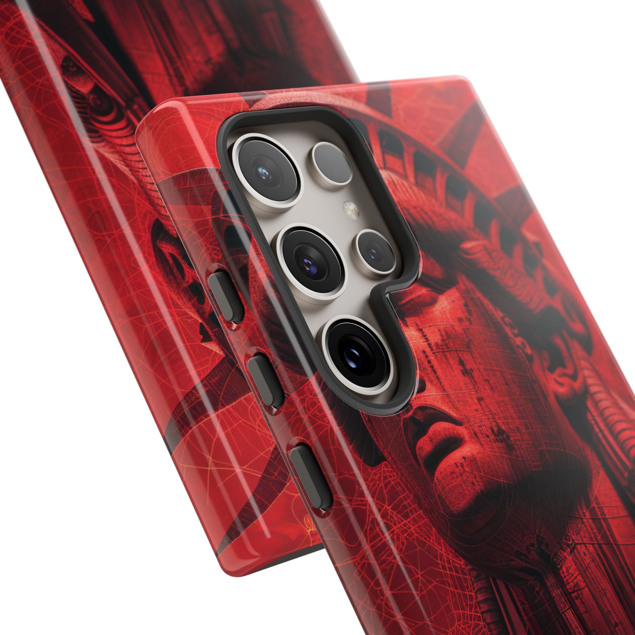 Zen Red Liberty Vision Samsung S24 - Tough Phone Case