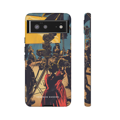 Golden Era Cinematic Spotlight Google Pixel 6 - Tough Phone Case